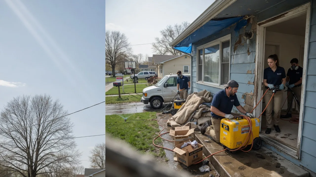 Basement Flood Cleanup in Marietta, NC near me